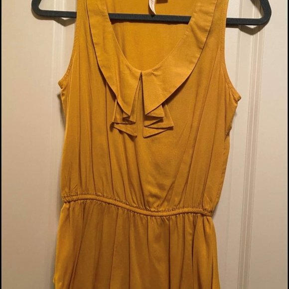 Mustard Ruffle Top - Picture 2 of 2